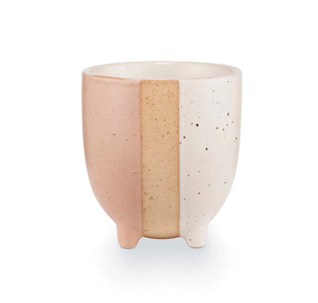Wish ceramic candle from Illume. Soy wax candle with the fragrance of wild berries, jasmine and sugared woods. Comes in a pretty ceramic footed vessel. 48 hour burn time.