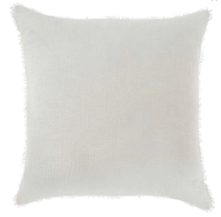 Linen Fringe Pillow