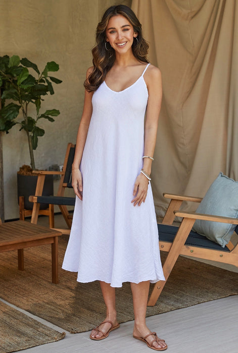 Linen Slip Dress