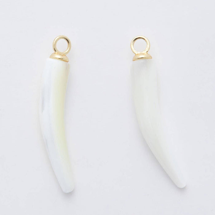 White Tusk Charm