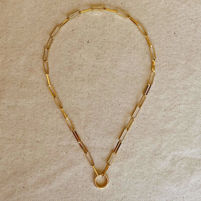 Harper Paperclip Chain Necklace