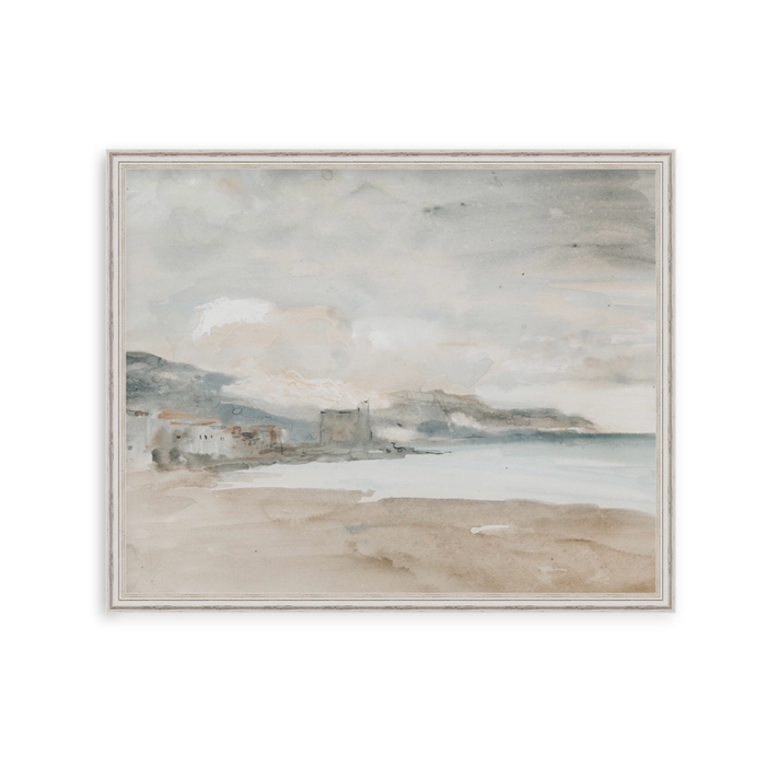 Coastal Village Print