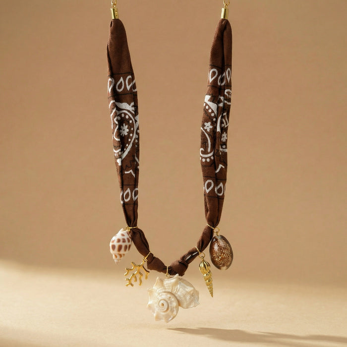 Coastal Boho Bandana Necklace