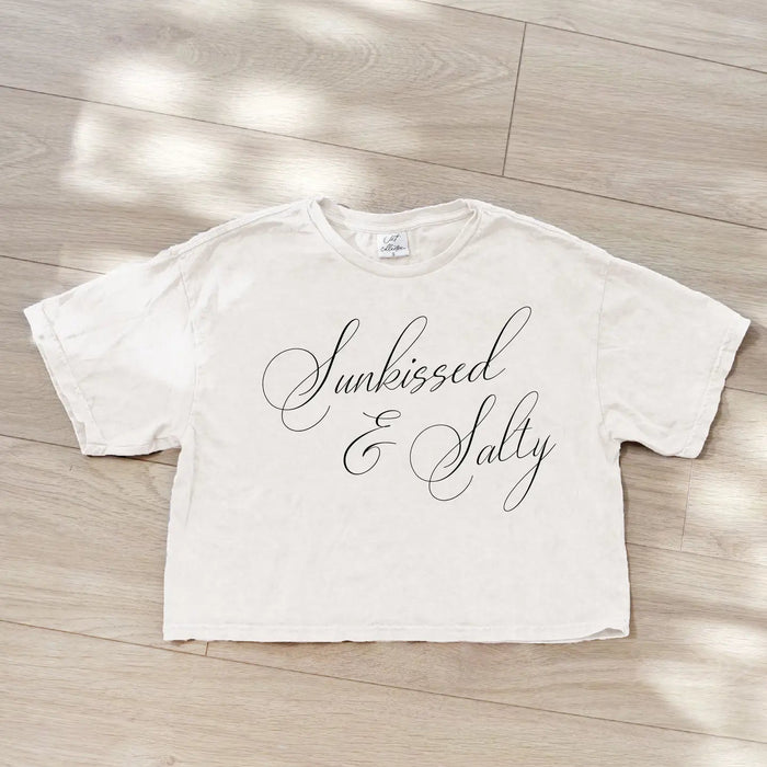 SUNKISSED & SALTY T ivory