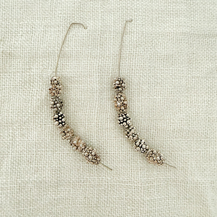 Sterling Silver Pebble Threaders