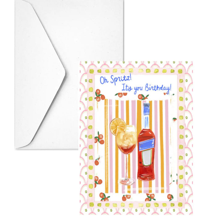 Oh Spirtz! Birthday Card