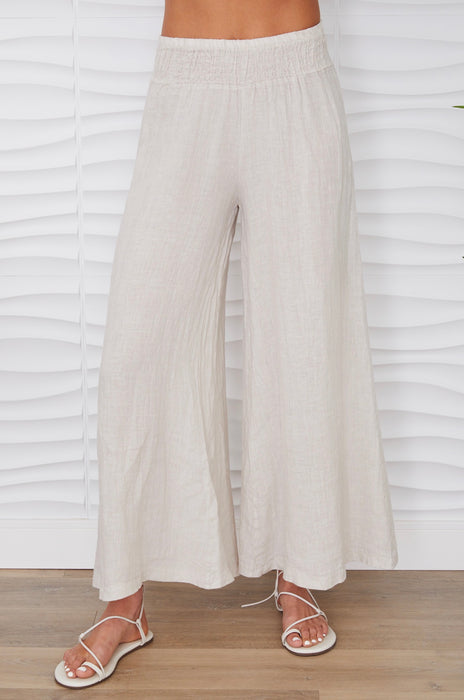 Linen Palazzo Pant