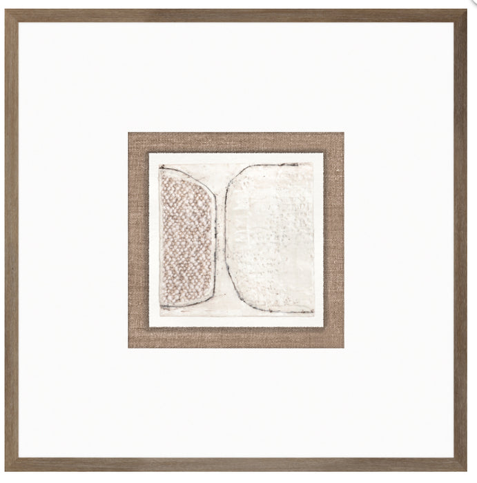 Encaustic Neutrals VI-small w/ matte