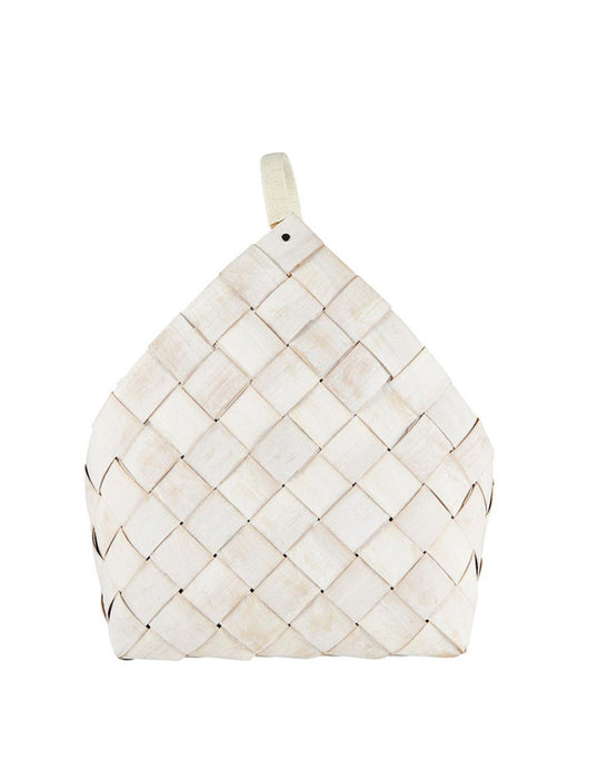 White Woven Baskets