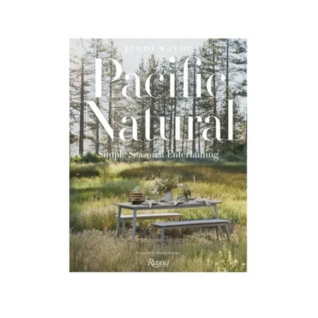 Pacific Natural: Simple Seasonal Entertaining by Jenni Kayne. 256 pages of full color photos, recipes and tips inspired by the California lifestyle that Jenni Kayne embodies. Hardback.