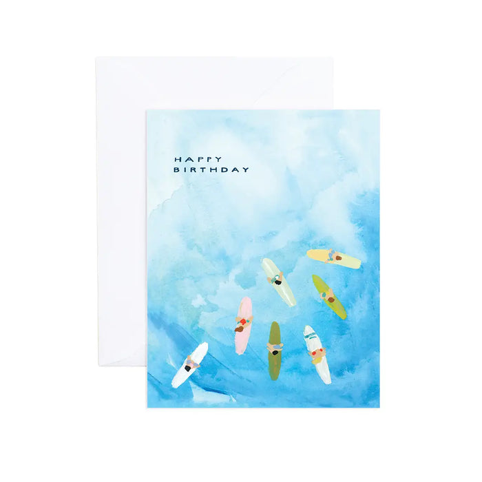 Surf Birthday Card