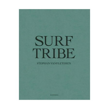 Surf Tribe book by photographer Stephan Vanfleteren. 400 pages of serene black and white photography featuring global personalities in surf culture. Hardcover in dusty teal with crisp black typography. 
11.2" x 8.7" x 1.7" 