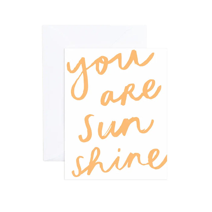You Are Sunshine Card