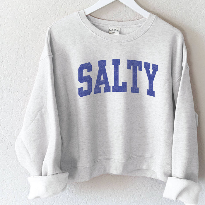 SALTY Crop Sweatshirt