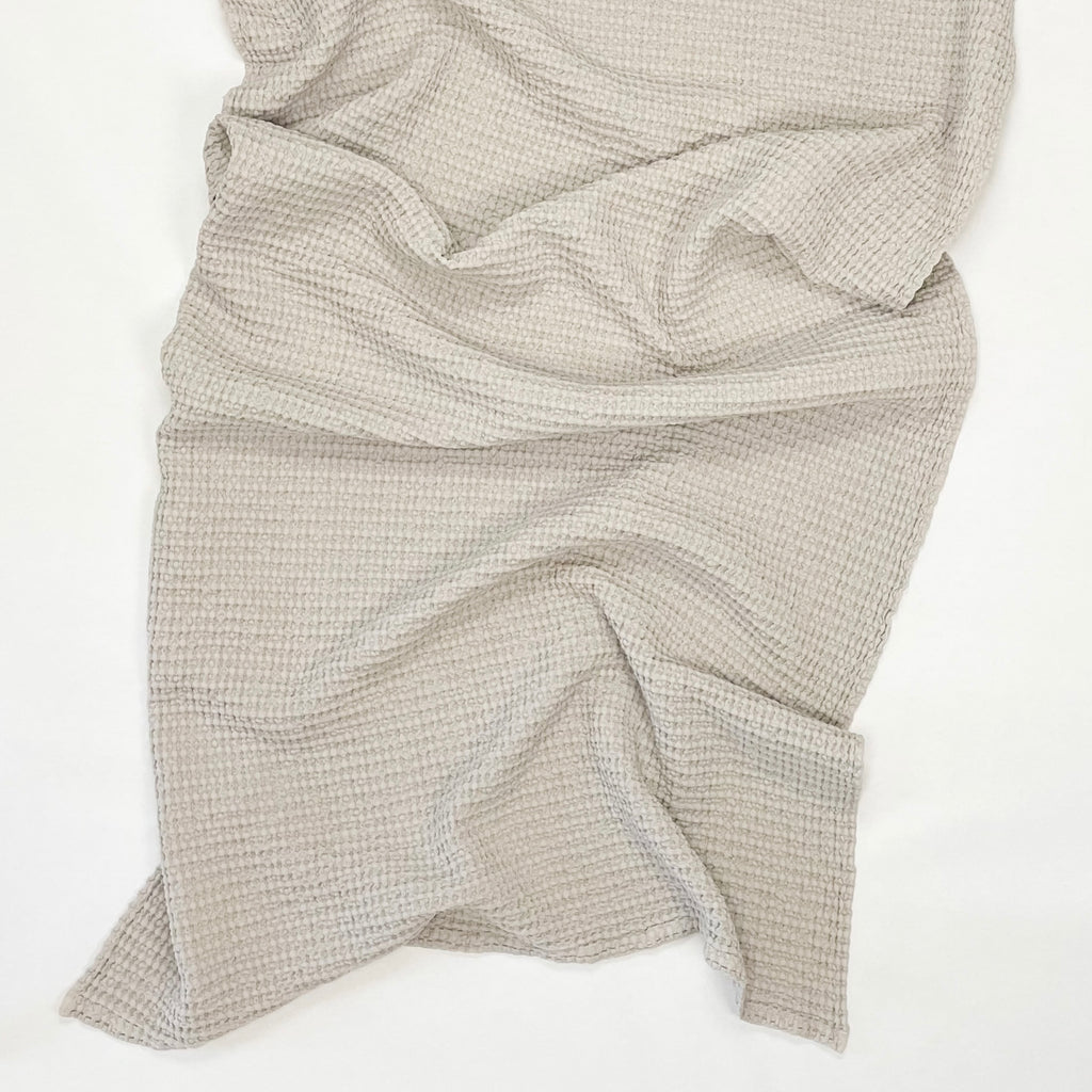 SIMPLE WAFFLE TOWELS - DARK GREY – Super Simple