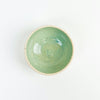 Chibiko bowl in seafoam  glaze. Coastal inspired stoneware hand crafted in Hawaii by Tamiko Claire studio. Its small proportions make it ideal for a serving of gelato or fresh berries. Measures 4" diameter 2.5" height.