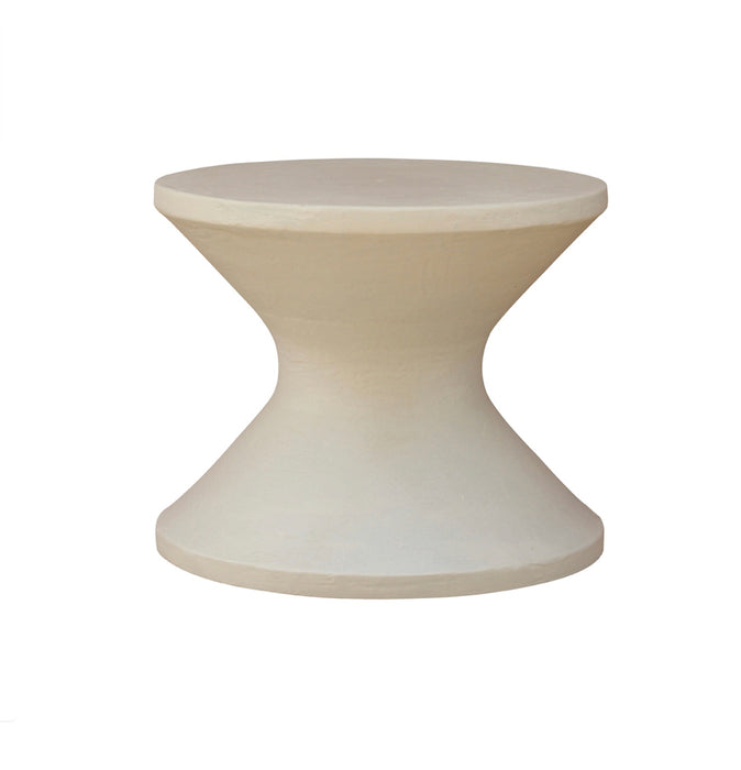 Organic Limewash Stools/Side Tables