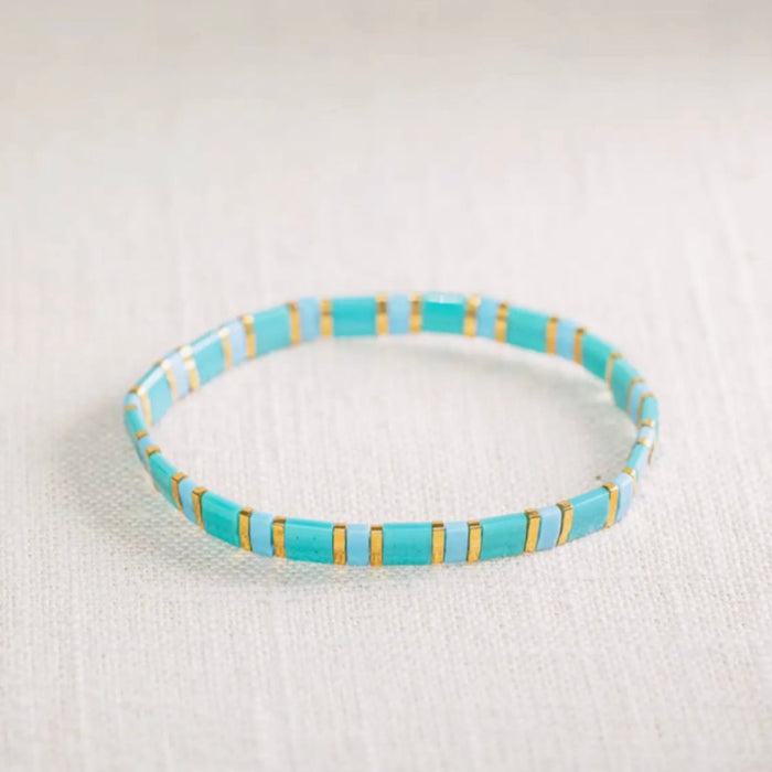Exuma stretch Tila bracelet.
