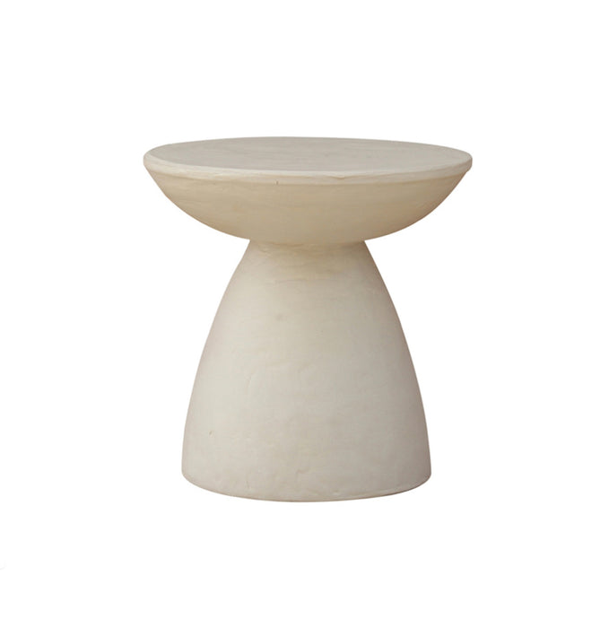 Organic Limewash Stools/Side Tables