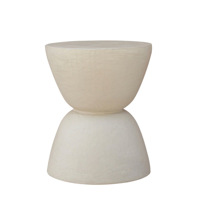 Organic Limewash Stools/Side Tables