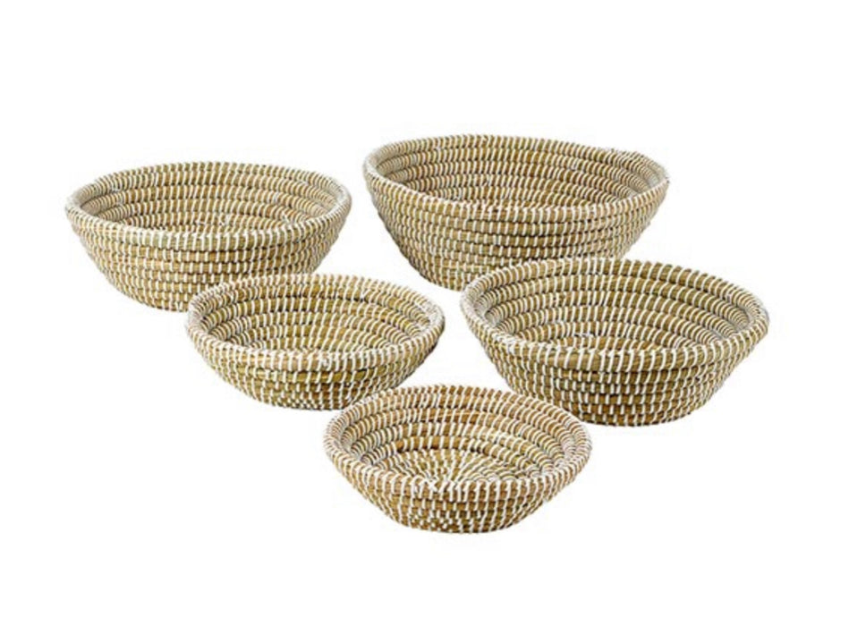 Woven Seagrass Bowls