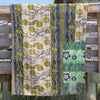 cotton Kantha quilt with multi prints from India