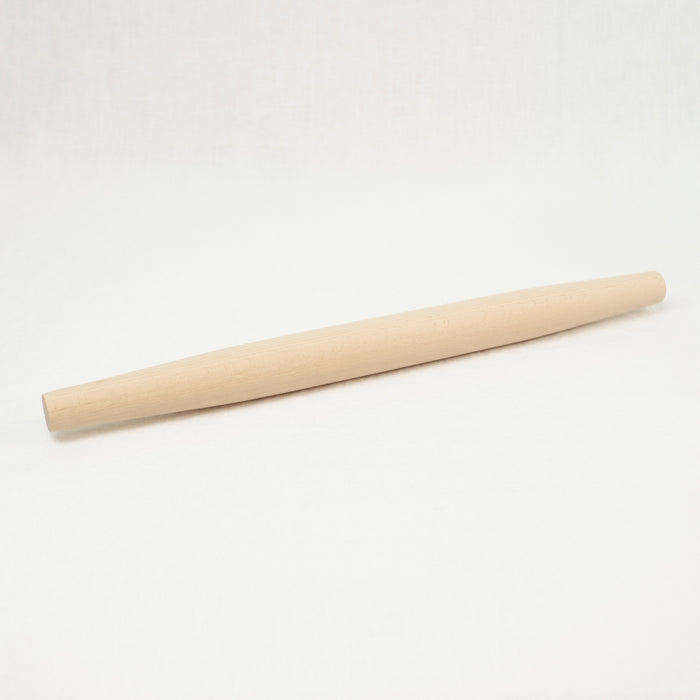 French rolling pin in natural wood.