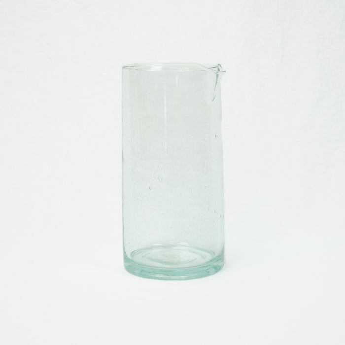 Recycled Glass Pitcher by Hawkins NY.